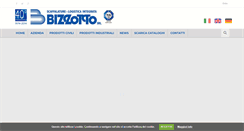 Desktop Screenshot of bizzottoscaffalature.it